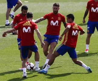 De Gea y Thiago se entrenan con normalidad