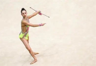 Polina Berezina se proclama nueva campeona de Espa&ntilde;a de gimnasia r&iacute;tmica