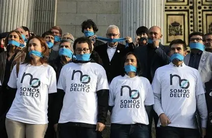 La Plataforma por la Libertad de Informaci&oacute;n urge en el Congreso a derogar la ley mordaza