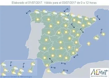 La semana arrancar&aacute; con viento en Galicia, Girona, Estrecho y litoral andaluz