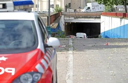 Las lluvias se cobran una v&iacute;ctima mortal en Coslada (Madrid)