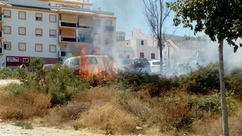 Incendio San Pedro