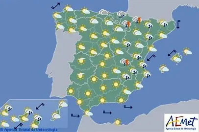 Las temperaturas subir&aacute;n hoy en el noroeste