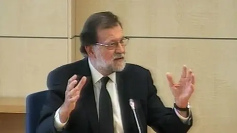 Rajoy testigo en la Audiencia Nacional
