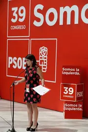 Adriana Lastra (PSOE): "No quiero volver a ver a mi partido roto"