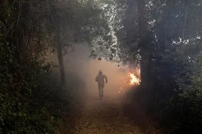 M&aacute;s de tres mil bomberos luchan contra siete grandes incendios en Portugal