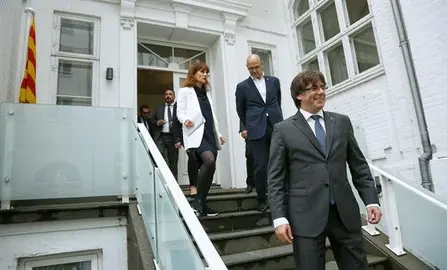 Puigdemont denuncia que se ha querido colocar a los Mossos en el "punto de mira"