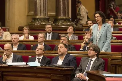 JxS&iacute; y CUP piden votar hoy la ley de refer&eacute;ndum con dos horas para enmiendas