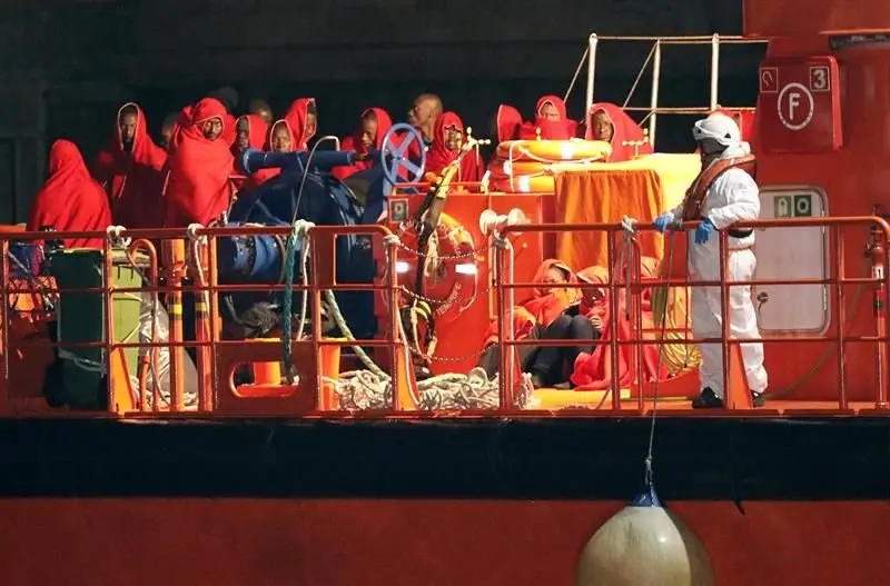 Rescate inmigrantes