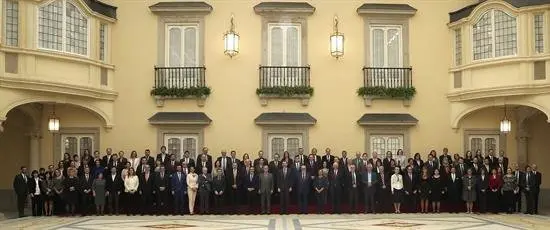 El Rey recibe en audiencia a la Asamblea Parlamentaria del Consejo de Europa