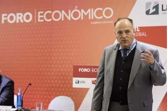 Javier Tebas: "La Premier League puede llevarse a nuestros mejores jugadores"