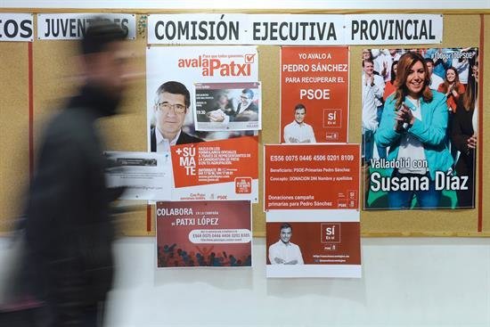 Díaz, Sánchez y López se medirán en un único debate el 15 de mayo en Ferraz