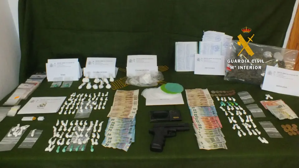 Decomiso droga Guardia Civil