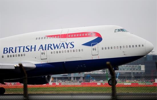 British Airways cobrará un recargo por billete comprado por sistema global