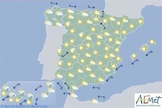 Hoy, tormentas en Galicia, Cant&aacute;brico y norte de Castilla y Le&oacute;n