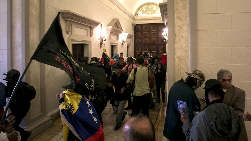 Parlamento venezolano chavistas