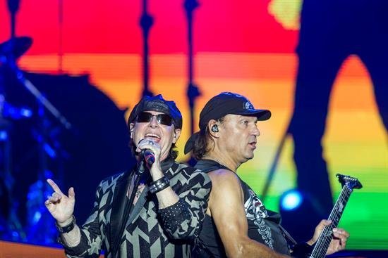 Los germanos Scorpions "invaden con rock" Emérita Augusta (2017 d.C)