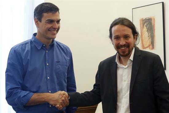 Sánchez e Iglesias arrancan hoy la negociación para buscar acuerdos