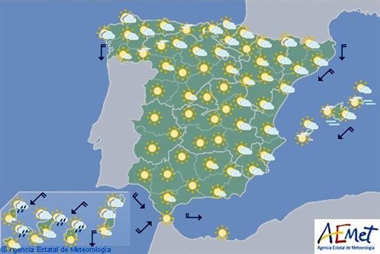 Fuertes tormentas en Aragón, Castilla-La Mancha, Cataluña y Castellón