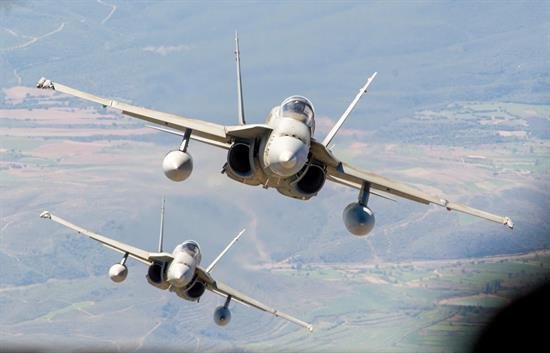Finlandia investiga la violación de su espacio aéreo por dos cazas españoles