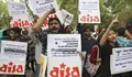 Estudiantes indios se manifiestan contra Trump tras ataques racistas en EEUU