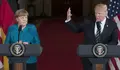 Rueda de  prensa de Trump y Merkel