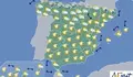Hoy bajan los term&oacute;metros en mitad nordeste peninsular y suben en Canarias
