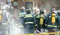Incendio en un edificio de viviendas en la Gran V&iacute;a de Madrid