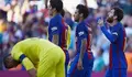 4-1. El Barcelona vence al Villarreal y mantiene la pugna por la Liga