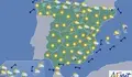 Las temperaturas suben hoy por encima de los valores normales