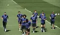 Tercer entrenamiento del Real Madrid con toda la plantilla apta para Cardiff