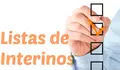 Listas de Interinos