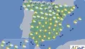 Hoy, nubes en el norte donde baja la temperatura, que sube en Mediterr&aacute;neo