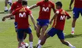 De Gea y Thiago se entrenan con normalidad