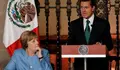 Merkel y Pe&ntilde;a Nieto unen fuerzas por el libre comercio y lanzan dardo a Trump