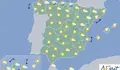 Temperaturas muy altas en gran parte del interior de la pen&iacute;nsula ma&ntilde;ana