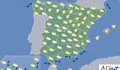 Hoy, bajada de term&oacute;metros en Andaluc&iacute;a y Canarias y tormentas en noroeste