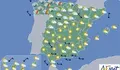 Lluvias fuertes en Galicia, en el Cant&aacute;brico y el &aacute;rea mediterr&aacute;nea