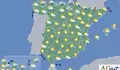 M&aacute;s chubascos y tormentas en el norte, fuertes en Pirineos y Navarra