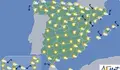 Las temperaturas suben hoy en el centro y el norte peninsular