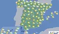 Temperaturas altas en la mitad interior sur peninsular