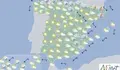Hoy, precipitaciones en &aacute;rea cant&aacute;brica, noreste de Catalu&ntilde;a y Canarias
